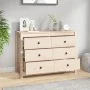 Solid pine wood sideboard 100x40x72 cm by vidaXL, Sideboards - Ref: Foro24-821764, Price: 133,87 €, Discount: %