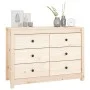 Solid pine wood sideboard 100x40x72 cm by vidaXL, Sideboards - Ref: Foro24-821764, Price: 133,87 €, Discount: %
