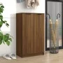 Mueble zapatero madera contrachapada marrón roble 59x35x100 cm by vidaXL, Closets and storage - Ref: Foro24-817110, Price: 10...