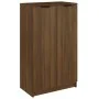 Mueble zapatero madera contrachapada marrón roble 59x35x100 cm by vidaXL, Closets and storage - Ref: Foro24-817110, Price: 10...