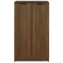 Mueble zapatero madera contrachapada marrón roble 59x35x100 cm by vidaXL, Closets and storage - Ref: Foro24-817110, Price: 10...