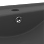 Luxury sink with dark gray ceramic faucet 60x46 cm by vidaXL, Sinks - Ref: Foro24-147027, Price: 94,17 €, Discount: %