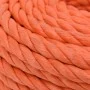 Orange polypropylene work rope 14 mm 50 m by vidaXL, Ropes and metal cords - Ref: Foro24-152944, Price: 31,69 €, Discount: %