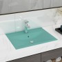 Luxus-Waschbecken mit Keramikarmatur 60x46 cm in Hellgrün. von vidaXL, Sinkt - Ref: Foro24-147024, Preis: 115,23 €, Rabatt: %