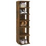 Zapatero Sperrholz Räuchereiche 27,5x27x102 cm von vidaXL, Schuhregale und Schuhorganisatoren - Ref: Foro24-815972, Preis: 53...