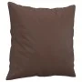 Dekokissen 2 Stück braunes Kunstleder 40x40 cm von vidaXL, Kissen - Ref: Foro24-349481, Preis: 20,55 €, Rabatt: %