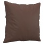 Dekokissen 2 Stück braunes Kunstleder 40x40 cm von vidaXL, Kissen - Ref: Foro24-349481, Preis: 20,85 €, Rabatt: %