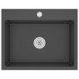 Black Stainless Steel Handmade Sink by vidaXL, Sinks - Ref: Foro24-51511, Price: 118,19 €, Discount: %