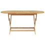 Conjunto de Comedor de Jardín 5 pcs Marrón