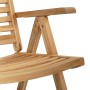 Conjunto de Comedor de Jardín 5 pcs Marrón
