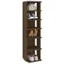 Zapatero madera contrachapada color roble marrón 27,5x27x102 cm by vidaXL, Shoe racks and shoe organizers - Ref: Foro24-81597...