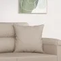 Decorative cushions 2 pcs cream microfiber fabric 40x40 cm by vidaXL, Cushions - Ref: Foro24-349499, Price: 23,32 €, Discount: %