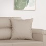 Dekokissen 2 Stück cremefarbener Mikrofaserstoff 40x40 cm von vidaXL, Kissen - Ref: Foro24-349499, Preis: 23,63 €, Rabatt: %