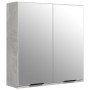 Set muebles de baño 4 piezas madera contrachapada gris hormigón | Foro24.es | Tu tienda online para hogar, jardín y más Foro24.es