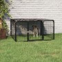 Hundezwinger mit 4 Stahlpaneelen und Pulverbeschichtung von vidaXL, Hundehütten und Zäune - Ref: Foro24-171795, Preis: 68,29 ...