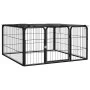 Hundezwinger mit 4 Stahlpaneelen und Pulverbeschichtung von vidaXL, Hundehütten und Zäune - Ref: Foro24-171795, Preis: 70,56 ...