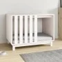 Hundehütte aus massivem weißem Kiefernholz, 90 x 60 x 67 cm von vidaXL, Hundehütten - Ref: Foro24-822487, Preis: 131,48 €, Ra...