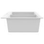 Einbauspüle aus cremeweißem Granit mit zwei Becken von vidaXL, Sinkt - Ref: Foro24-141677, Preis: 397,18 €, Rabatt: %