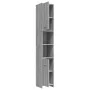 Armario de baño madera contrachapada gris Sonoma 30x30x183,5 cm de vidaXL, Muebles de baño - Ref: Foro24-815520, Precio: 88,0...