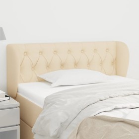 Kopfteil aus cremefarbenem Stoff, 103 x 23 x 78/88 cm von vidaXL, Kopf- und Fußteile - Ref: Foro24-3117475, Preis: 59,29 €, R...