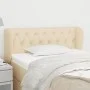 Kopfteil aus cremefarbenem Stoff, 103 x 23 x 78/88 cm von vidaXL, Kopf- und Fußteile - Ref: Foro24-3117475, Preis: 57,83 €, R...