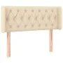 Cabecero de tela color crema 103x16x78/88 cm de vidaXL, Cabeceros y pies de cama - Ref: Foro24-3119099, Precio: 49,26 €, Desc...