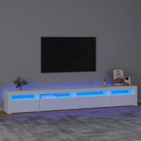 TV cabinet with white LED lights 270x35x40 cm by vidaXL, TV Furniture - Ref: Foro24-3152746, Price: 190,25 €, Discount: %
