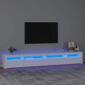 TV-Schrank mit weißen LED-Leuchten 270x35x40 cm von vidaXL, TV-Möbel - Ref: Foro24-3152746, Preis: 200,19 €, Rabatt: %