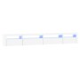 Mueble de TV con luces LED blanco 270x35x40 cm de vidaXL, Muebles TV - Ref: Foro24-3152746, Precio: 204,87 €, Descuento: %