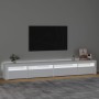 TV-Schrank mit weißen LED-Leuchten 270x35x40 cm von vidaXL, TV-Möbel - Ref: Foro24-3152746, Preis: 190,25 €, Rabatt: %