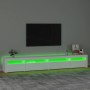 TV-Schrank mit weißen LED-Leuchten 270x35x40 cm von vidaXL, TV-Möbel - Ref: Foro24-3152746, Preis: 190,25 €, Rabatt: %