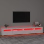 TV-Schrank mit weißen LED-Leuchten 270x35x40 cm von vidaXL, TV-Möbel - Ref: Foro24-3152746, Preis: 190,25 €, Rabatt: %