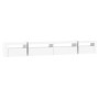 Mueble de TV con luces LED blanco 270x35x40 cm de vidaXL, Muebles TV - Ref: Foro24-3152746, Precio: 204,87 €, Descuento: %