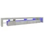 TV-Möbel mit betongrauen LED-Leuchten 290x36,5x40 cm von vidaXL, TV-Möbel - Ref: Foro24-3152805, Preis: 177,52 €, Rabatt: %