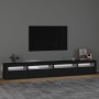 TV-Schrank mit LED-Leuchten Schwarz 270x35x40 cm von vidaXL, TV-Möbel - Ref: Foro24-3152747, Preis: 199,13 €, Rabatt: %