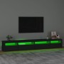 TV-Schrank mit LED-Leuchten Schwarz 270x35x40 cm von vidaXL, TV-Möbel - Ref: Foro24-3152747, Preis: 199,13 €, Rabatt: %