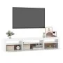 TV-Schrank mit weißen LED-Leuchten 195x35x40 cm von vidaXL, TV-Möbel - Ref: Foro24-3152738, Preis: 161,57 €, Rabatt: %
