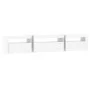 TV-Schrank mit weißen LED-Leuchten 195x35x40 cm von vidaXL, TV-Möbel - Ref: Foro24-3152738, Preis: 161,57 €, Rabatt: %