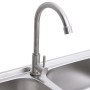 Double sink camping and stainless steel faucet by vidaXL, Sinks - Ref: Foro24-151212, Price: 199,60 €, Discount: %