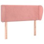 Rosa Samtkopfteil 83x23x78/88 cm von vidaXL, Kopf- und Fußteile - Ref: Foro24-3117039, Preis: 41,32 €, Rabatt: %
