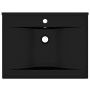 Luxurious sink with matte black ceramic faucet hole 60x46 cm by vidaXL, Sinks - Ref: Foro24-147030, Price: 93,61 €, Discount: %