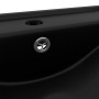 Luxurious sink with matte black ceramic faucet hole 60x46 cm by vidaXL, Sinks - Ref: Foro24-147030, Price: 93,61 €, Discount: %