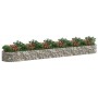 Gabion flowerbed made of galvanized iron, 600x100x50 cm by vidaXL, Pots and planters - Ref: Foro24-152044, Price: 105,04 €, D...