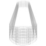 Gabionenbeet aus verzinktem Eisen 600x100x50 cm von vidaXL, Töpfe und Pflanzgefäße - Ref: Foro24-152044, Preis: 105,04 €, Rab...