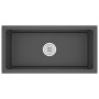 Fregadero hecho a mano acero inoxidable negro de vidaXL, Fregaderos - Ref: Foro24-51505, Precio: 148,64 €, Descuento: %