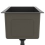 Fregadero hecho a mano acero inoxidable negro de vidaXL, Fregaderos - Ref: Foro24-51505, Precio: 148,64 €, Descuento: %