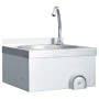Edelstahlspüle mit Wasserhahn und Seifenspender von vidaXL, Sinkt - Ref: Foro24-51113, Preis: 179,94 €, Rabatt: %