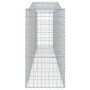 Gabionenkörbe, 20 Stück, Bogenform aus Eisen, 400 x 50 x 100/120 cm von vidaXL, Töpfe und Pflanzgefäße - Ref: Foro24-3145966,...