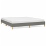 Dark gray fabric bed frame 180x200 cm by vidaXL, Beds and slatted bases - Ref: Foro24-346835, Price: 124,13 €, Discount: %