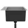 Handgefertigte Küchenspüle aus Edelstahl von vidaXL, Sinkt - Ref: Foro24-51510, Preis: 100,12 €, Rabatt: %
